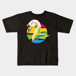 Colorful Goose Kids T-Shirt